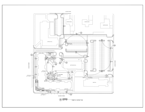 Electrical CAD Site Plan Thumbnail